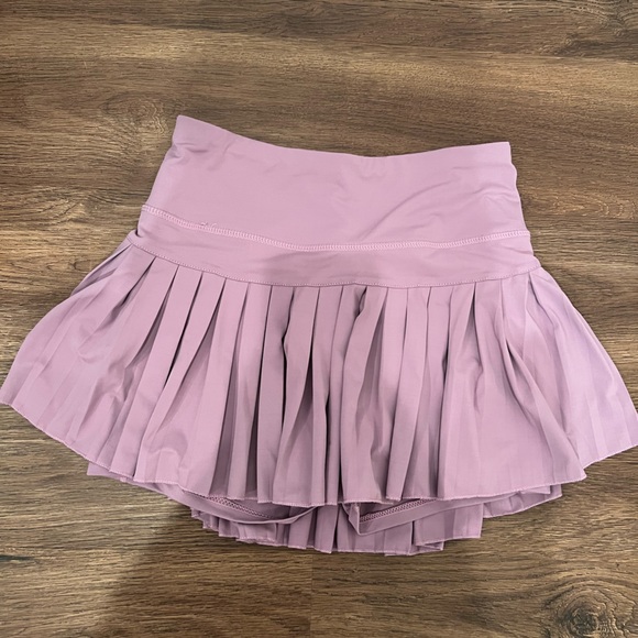 Gold Hinge Skirts Gold Hinge Purple Pleated Skirt Poshmark